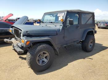  Salvage Jeep Wrangler