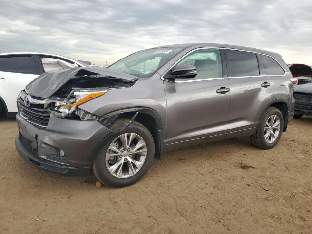  Salvage Toyota Highlander