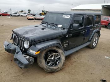  Salvage Jeep Wrangler