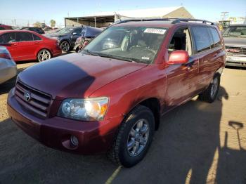  Salvage Toyota Highlander