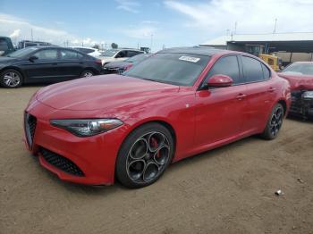  Salvage Alfa Romeo Giulia Sup