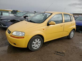  Salvage Chevrolet Aveo