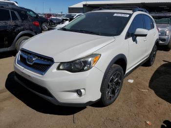  Salvage Subaru Xv