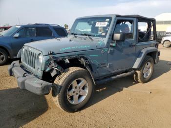  Salvage Jeep Wrangler