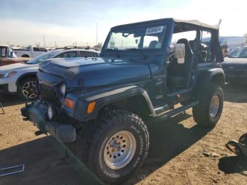  Salvage Jeep Wrangler