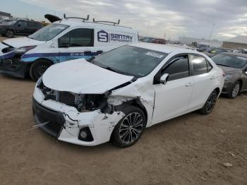  Salvage Toyota Corolla