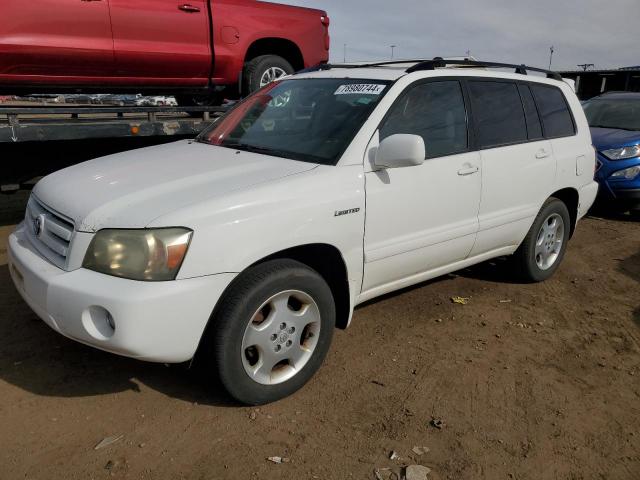  Salvage Toyota Highlander