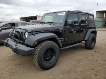  Salvage Jeep Wrangler