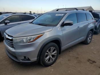  Salvage Toyota Highlander