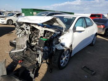  Salvage Toyota Corolla