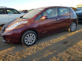  Salvage Nissan LEAF