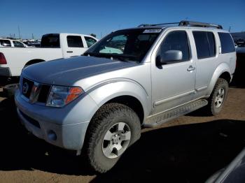  Salvage Nissan Pathfinder