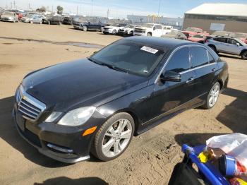  Salvage Mercedes-Benz E-Class