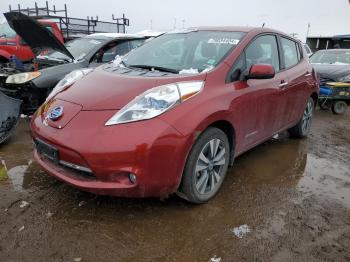  Salvage Nissan LEAF