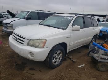  Salvage Toyota Highlander