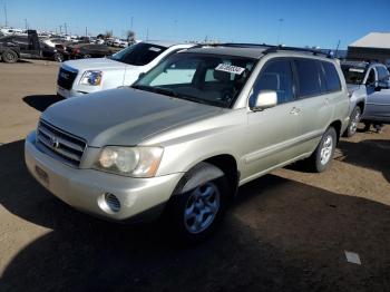  Salvage Toyota Highlander