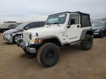  Salvage Jeep Wrangler