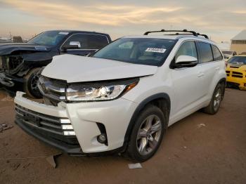  Salvage Toyota Highlander