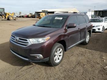  Salvage Toyota Highlander