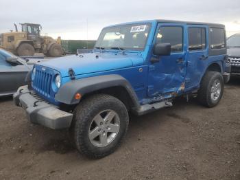  Salvage Jeep Wrangler