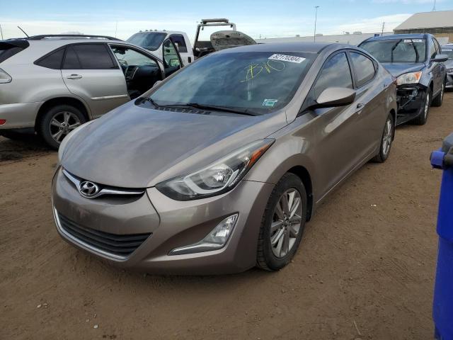  Salvage Hyundai ELANTRA