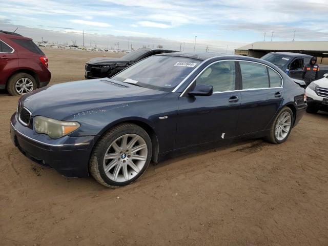  Salvage BMW 7 Series