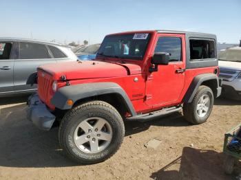  Salvage Jeep Wrangler