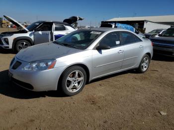  Salvage Pontiac G6