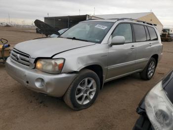  Salvage Toyota Highlander