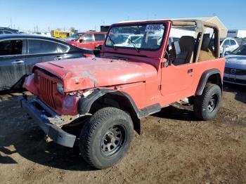  Salvage Jeep Wrangler