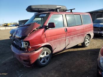  Salvage Volkswagen EuroVan