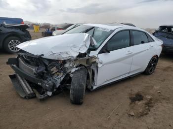  Salvage Hyundai ELANTRA