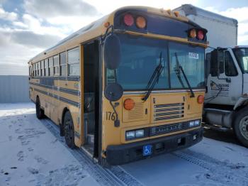  Salvage Blue Bird School Bus