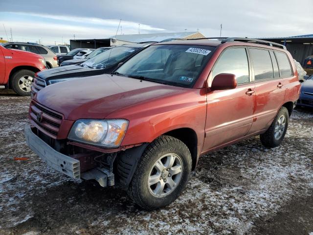  Salvage Toyota Highlander