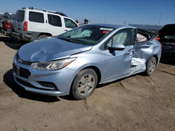  Salvage Chevrolet Cruze