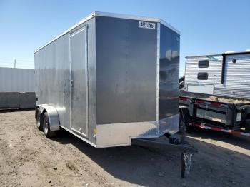  Salvage Wells Cargo Trailer