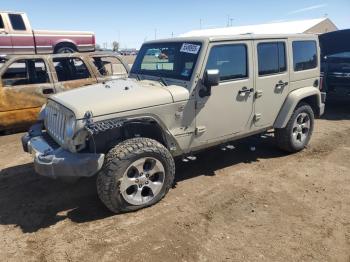  Salvage Jeep Wrangler