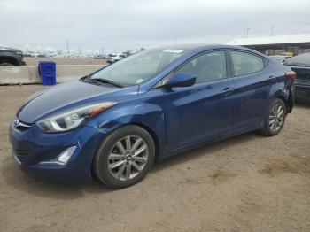  Salvage Hyundai ELANTRA