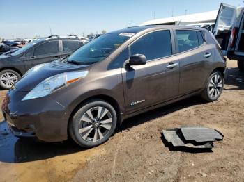  Salvage Nissan LEAF