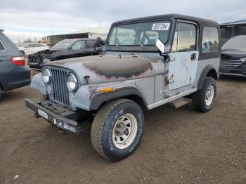  Salvage Jeep Cj