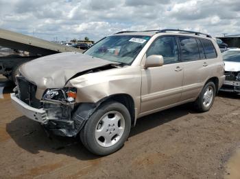  Salvage Toyota Highlander