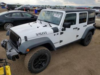  Salvage Jeep Wrangler