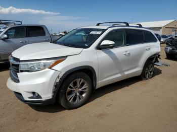  Salvage Toyota Highlander