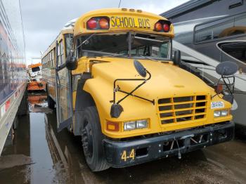  Salvage Blue Bird School Bus