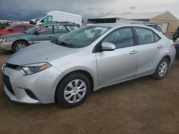  Salvage Toyota Corolla