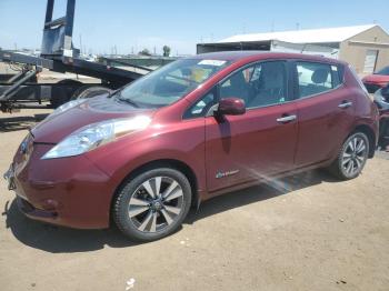  Salvage Nissan LEAF