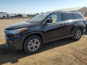  Salvage Toyota Highlander