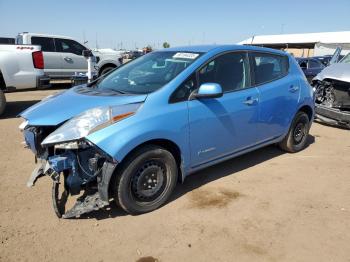  Salvage Nissan LEAF