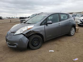  Salvage Nissan LEAF