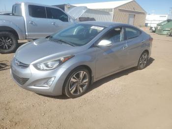  Salvage Hyundai ELANTRA